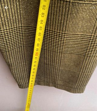 Pantalon twit dorado y negro