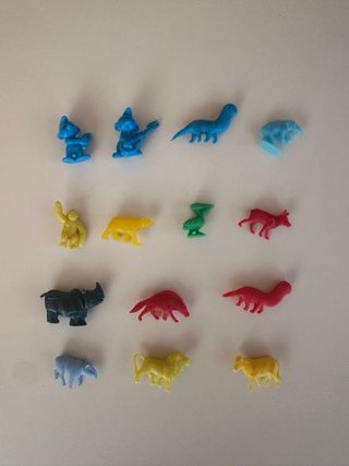Figuras Dunkin pitufos phoskitos