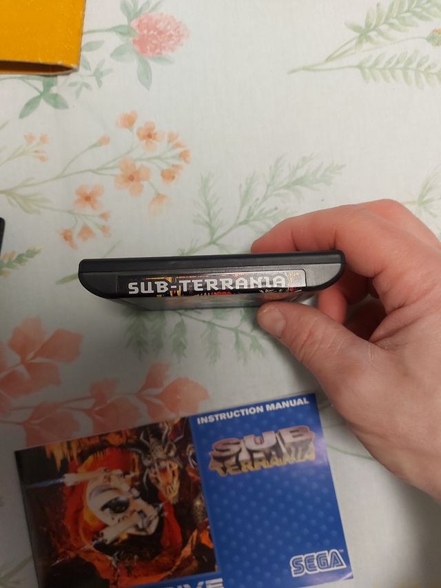 SUBTERRANIA MEGA DRIVE COMPLETO