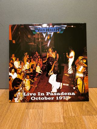Vinilo Van halen live in Pasadena 