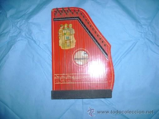 PREZIOSO STRUMENTO MUSICALE GIOCATTOLO A LIRA