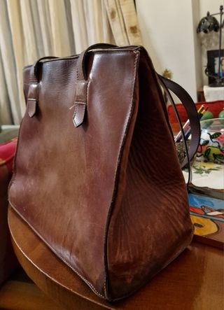 Bolso grande piel