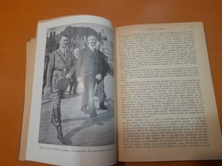HITLER, LIBRO LA EUROPA DE HITLER 1955 1°EDICION