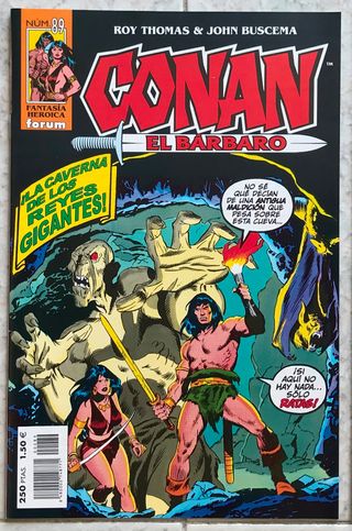 COMICS.CONAN EL BÁRBARO: N86,87,89,90,91,92 y más