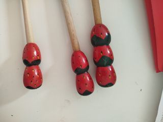 Cubiertos madera cocinar