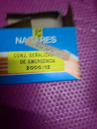 CONJUNTO LUZ WARNING NAGARES