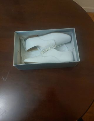 Zapatos blancos de comunión talla 35