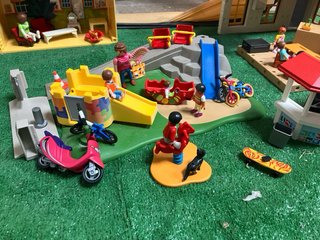 Conjunto de casas de playmobil