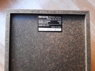 2 ALTAVOCES AIWA SX-N340 40W