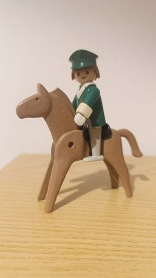 Playmobil polizia a cavallo