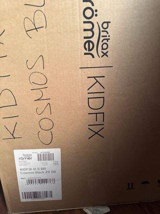 SILLA COCHE KIDFIX S COSMOS BLACK ROMER GRUPO 2/3