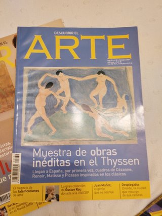 Lote de 4 Revistas ARTE