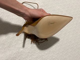 Zapatos ante camel Zara