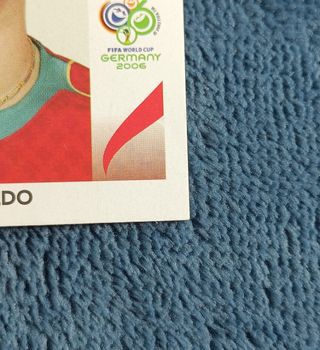 ⚽Cromo Cristiano Ronaldo 298 Germany 2006 (Panini)