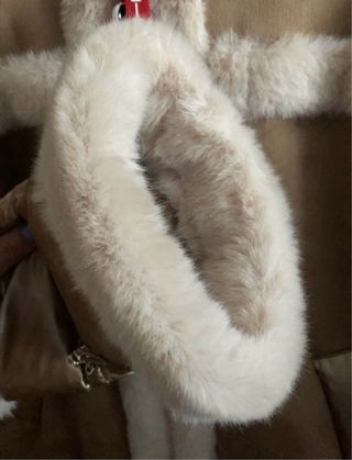 ABRIGO PLUMIFERO DICHI BEIGE TALLA 46