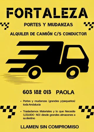 "FORTALEZA"-Portes y mudanzas - 603182013