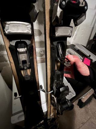 Sci K2 da freeride 189cm con attacchi marker