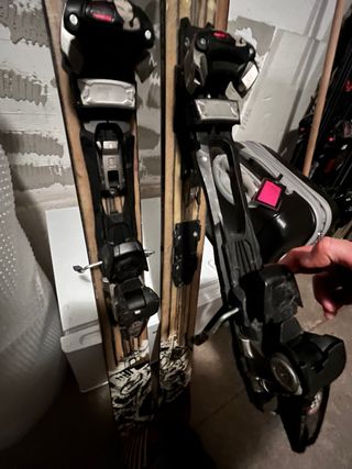 Sci K2 da freeride 189cm con attacchi marker