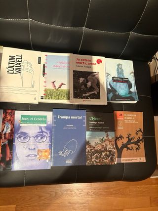 Libros de lectura ESO y Bachiller