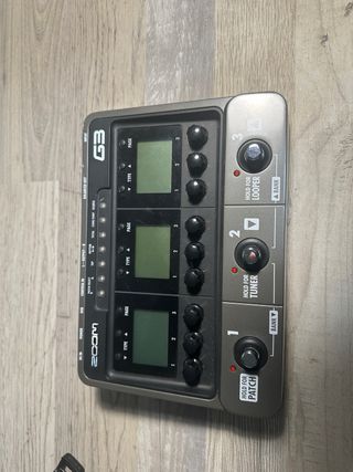Zoom g3x pedalera.