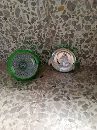 Trompo verde linea cometa