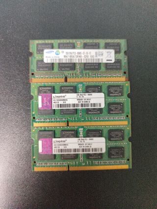 Ram portátil 2GB DDR3