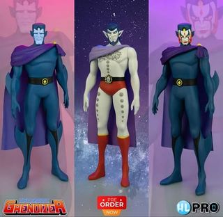 UFO ROBOT GOLDRAKE GRENDIZER STATUE HL-PRO 3PZ