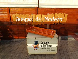 Juegos de madera gigantes
