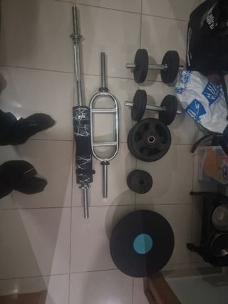 Equipo de pesas