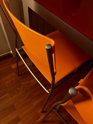 Mesa de comedor extensible, mesa centro y 4 sillas