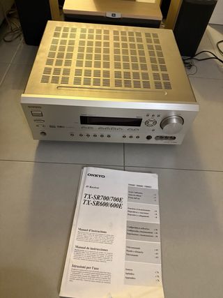 Receptor AV Onkyo TXSR600E   Altavoces JBL 5.1