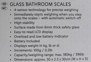 Bilancia pesapersone Silvercrest
