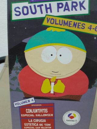 South Park volúmenes 4-6 VHS