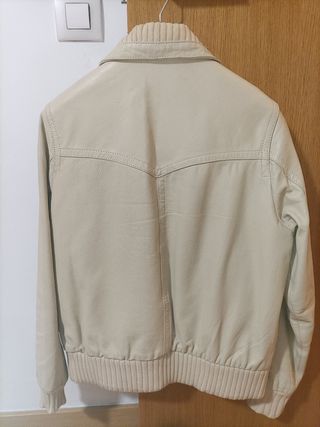 Cazadora de piel Jack & Jones
