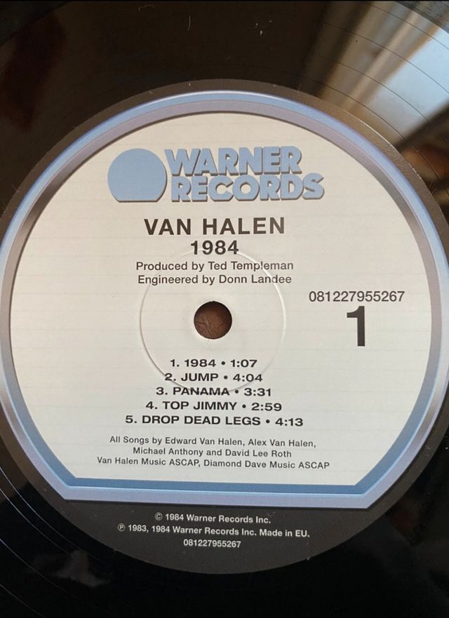 Vinile 33 giri Van Halen "1984"