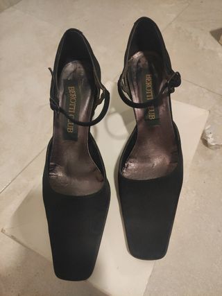 Zapatos fiesta negro