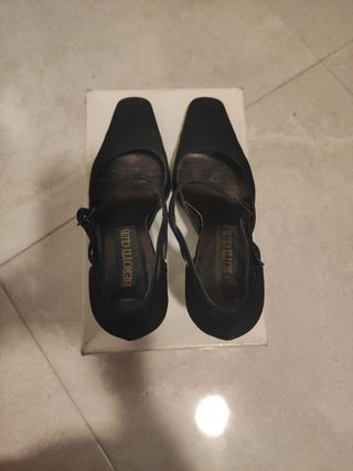 Zapatos fiesta negro