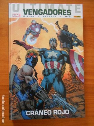 ULTIMATE VENGADORES CRÁNEO ROJO NUEVO