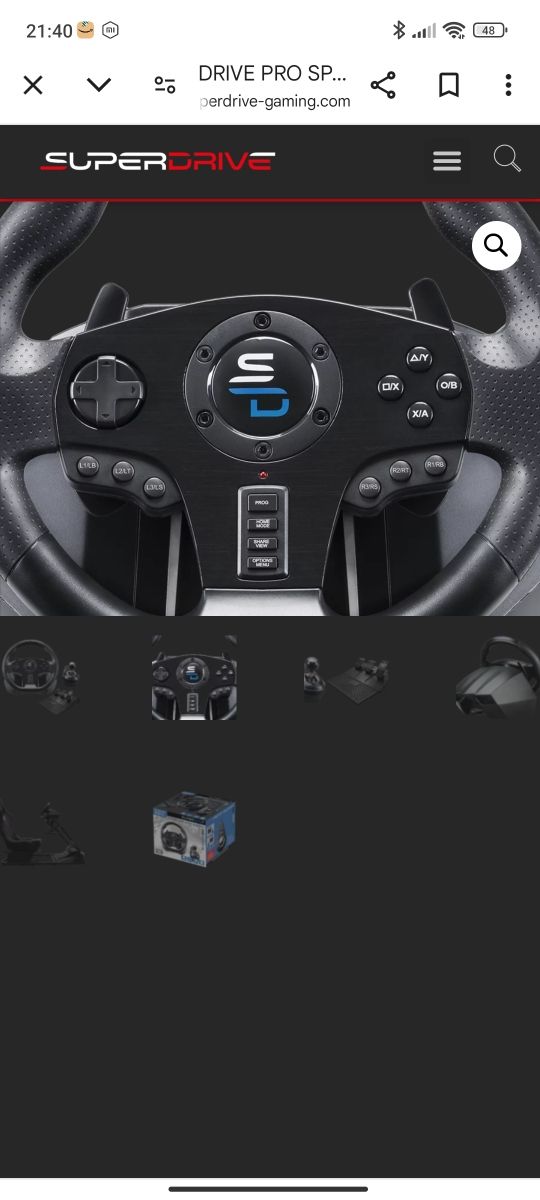 Volante PS3/PS4/Xbox