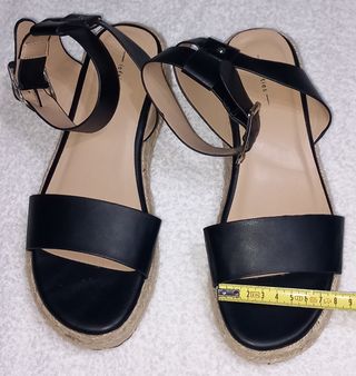 Sandalias negro 38