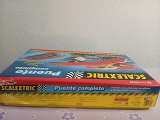 Scalextric puente completo