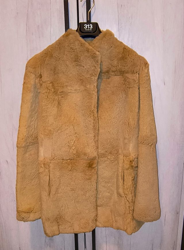 Cappotto in pelle tg 44