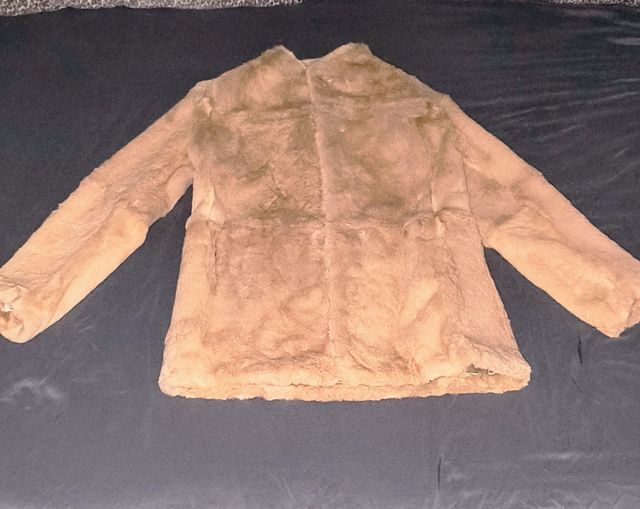 Cappotto in pelle tg 44