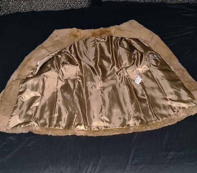 Cappotto in pelle tg 44