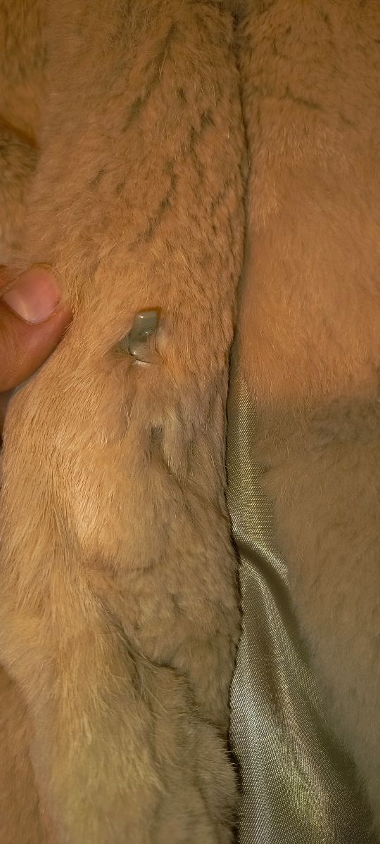 Cappotto in pelle tg 44