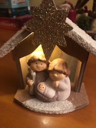 Presepe con luce