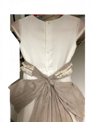Vestido comunión niña.
