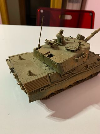 maqueta Carro de combate leophar aleman