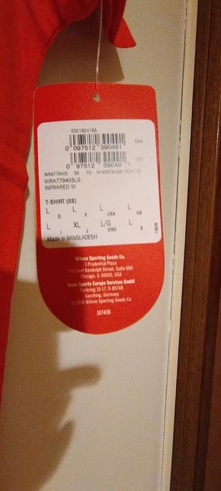 T-shirt uomo Wilson tg L