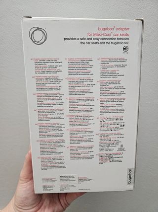 Adaptadores carrito de bugaboo